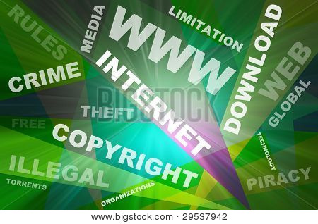 Internet textes Copyright Conception