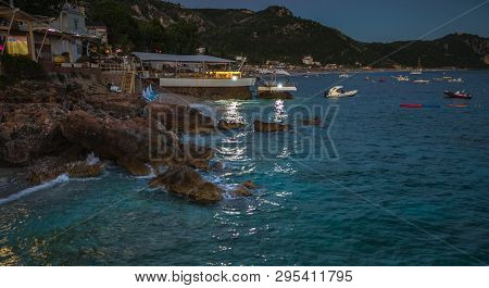 Summer Evening In Dhermi, Albania
