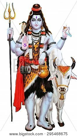 Maha Shivaratri Lord God  Hinduism Ox  Animal Spiritual Illustration  Traditional Culture