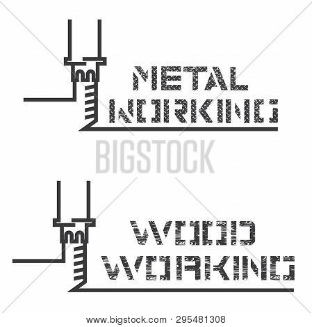 The Illication Consisting Of Two Images Of The Face Milling Cutter And The Inscription 