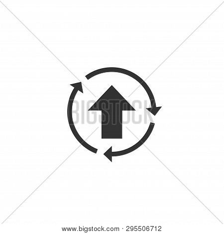 Improve Icon In Simple Design. Vector Illustration