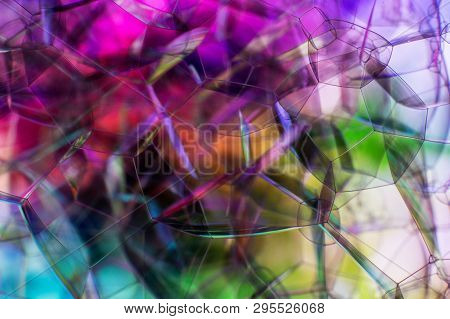 Beautiful Soft Abstract Background Of Soap Bubbles