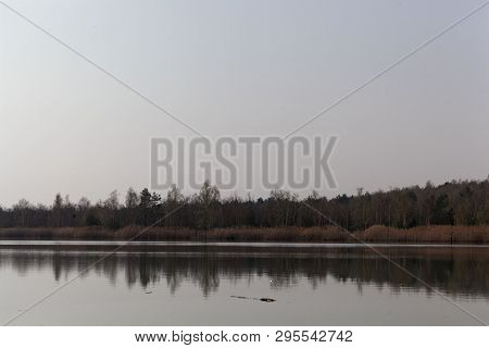 View Of The Ludwigsee In Saxony Anhalt/germany.