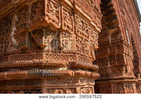 Famous Terracotta (fired Clay Of A Brownish-red Colour, Used As Ornamental Building Material) Motif 