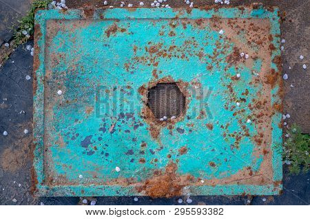 Rusty Iron For Texture, A Background And Design