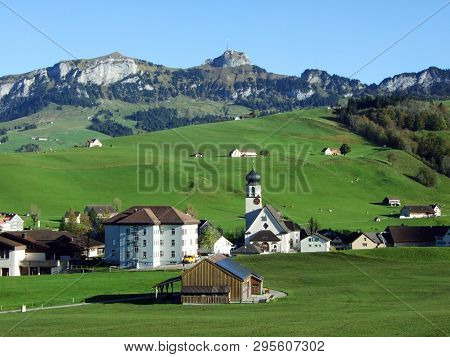 Catholic Parish Church Of St. Martin Or Kirche St. Martin, Schwende - Canton Of Appenzell Innerrhode