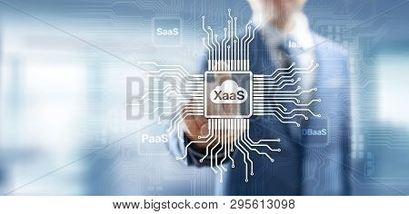 Xaas Paas Saas Iaas Dbaas Infrasstructure Service Data Base Platform Development Solution For Busine