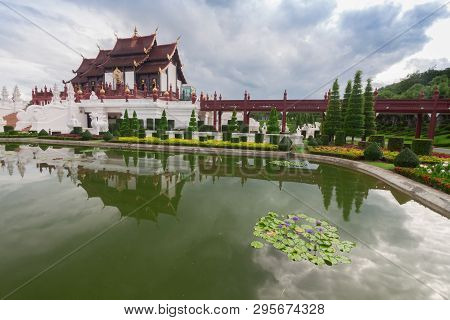 Chiang Mai, Thailand At Royal Flora Ratchaphruek Park.