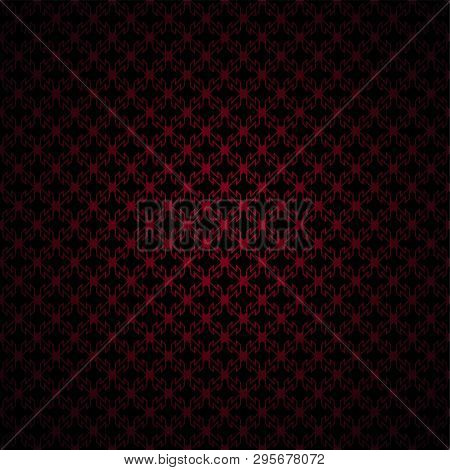 Abstract Elegant In Dark Red And Black Background  With  Geometric Texture, Pattern, With Darkened E