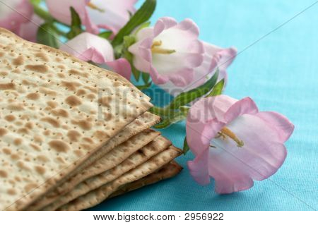 Maza met bloemen