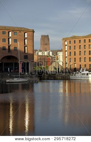 Liverpool, Merseyside, Uk, 11th June 2014, A Daytime View Of Albert Dock In The Cultural Quarter Of 