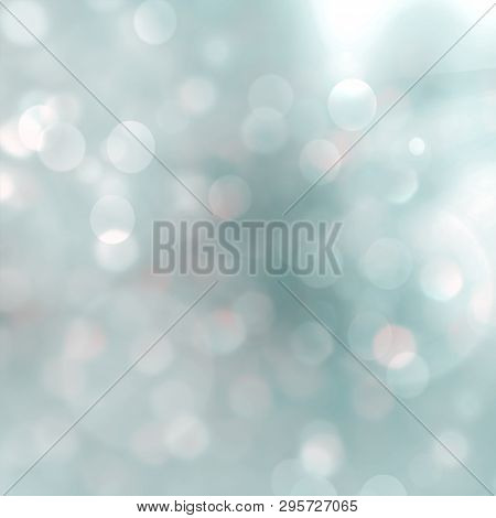 Beautiful Christmas Lights. Christmas Soft Bokeh Background. Fresh Luxury Colorful Abstract Card For