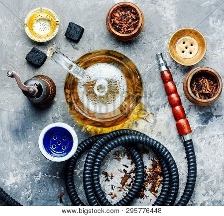 Shisha Hookah With Tea