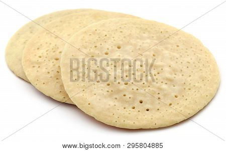 Pancake Locally Named As Chitoi Pitha In Bangladesh Over White Background