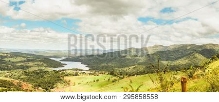 Aerial View From Rio Manso (river) In Brumadinho, Minas Gerais Brazil