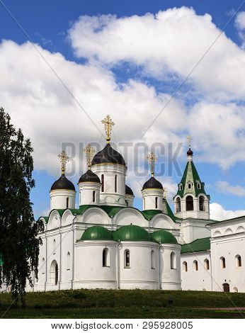 Ancient Spassky Cathedral In Spassky Monastery. Murom, Vladimir Region, Russia.