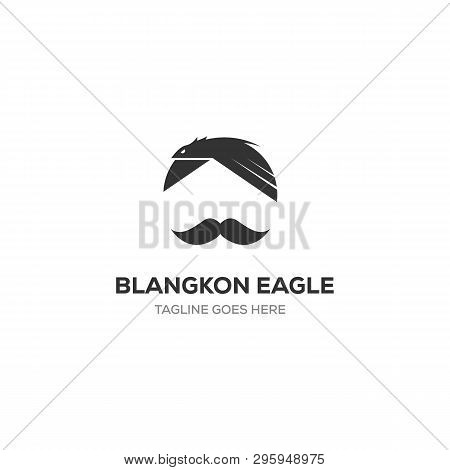 Blangkon Is Traditional Hat Of Indonesia Country, Eagle Symbol