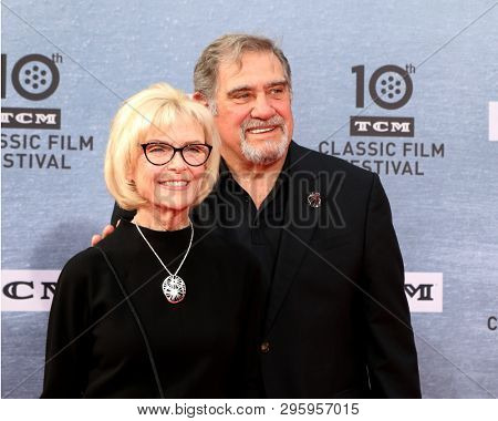 LOS ANGELES - APR 11:  Patty McCormack, Dan Lauria at the 2019 TCM Classic Film Festival Gala - 