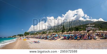Coast And Beautiful Beach In Dhermi, Albania