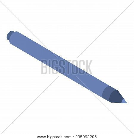 Graphic Tablet Pen Icon. Isometric Of Graphic Tablet Pen Vector Icon For Web Design Isolated On Whit