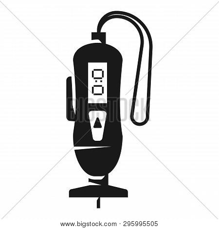 Portable Glucose Meter Icon. Simple Illustration Of Portable Glucose Meter Vector Icon For Web Desig