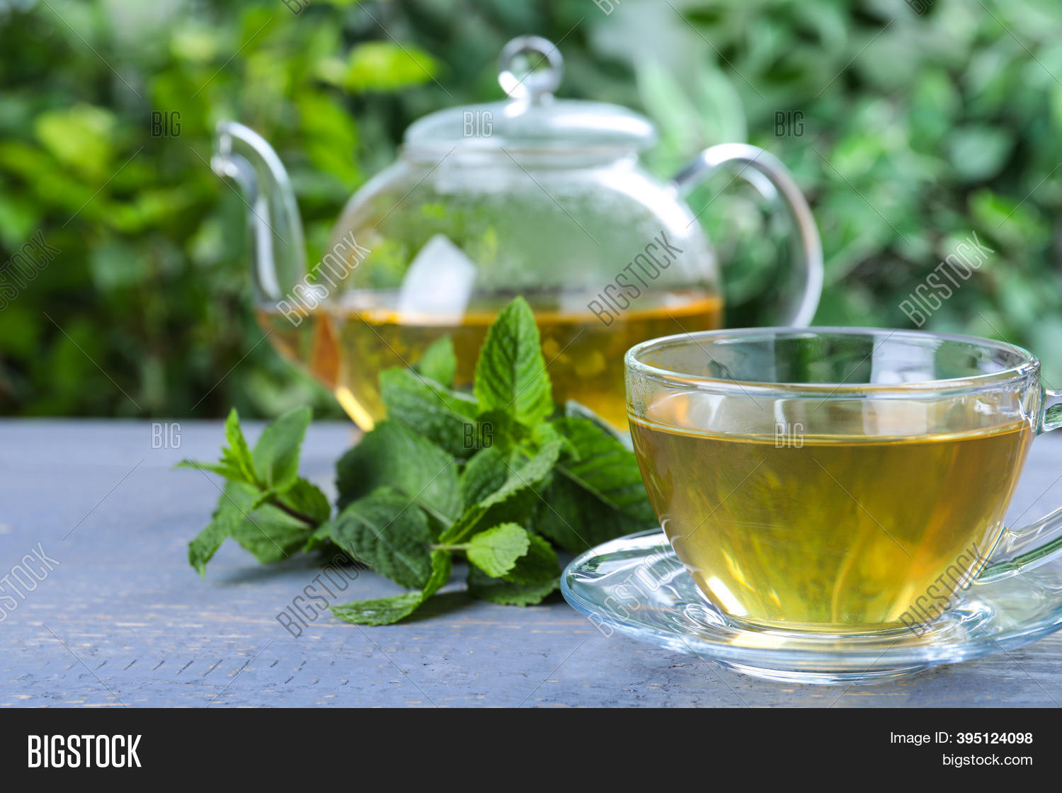 Fresh Green Tea Mint Image & Photo (Free Trial) Bigstock