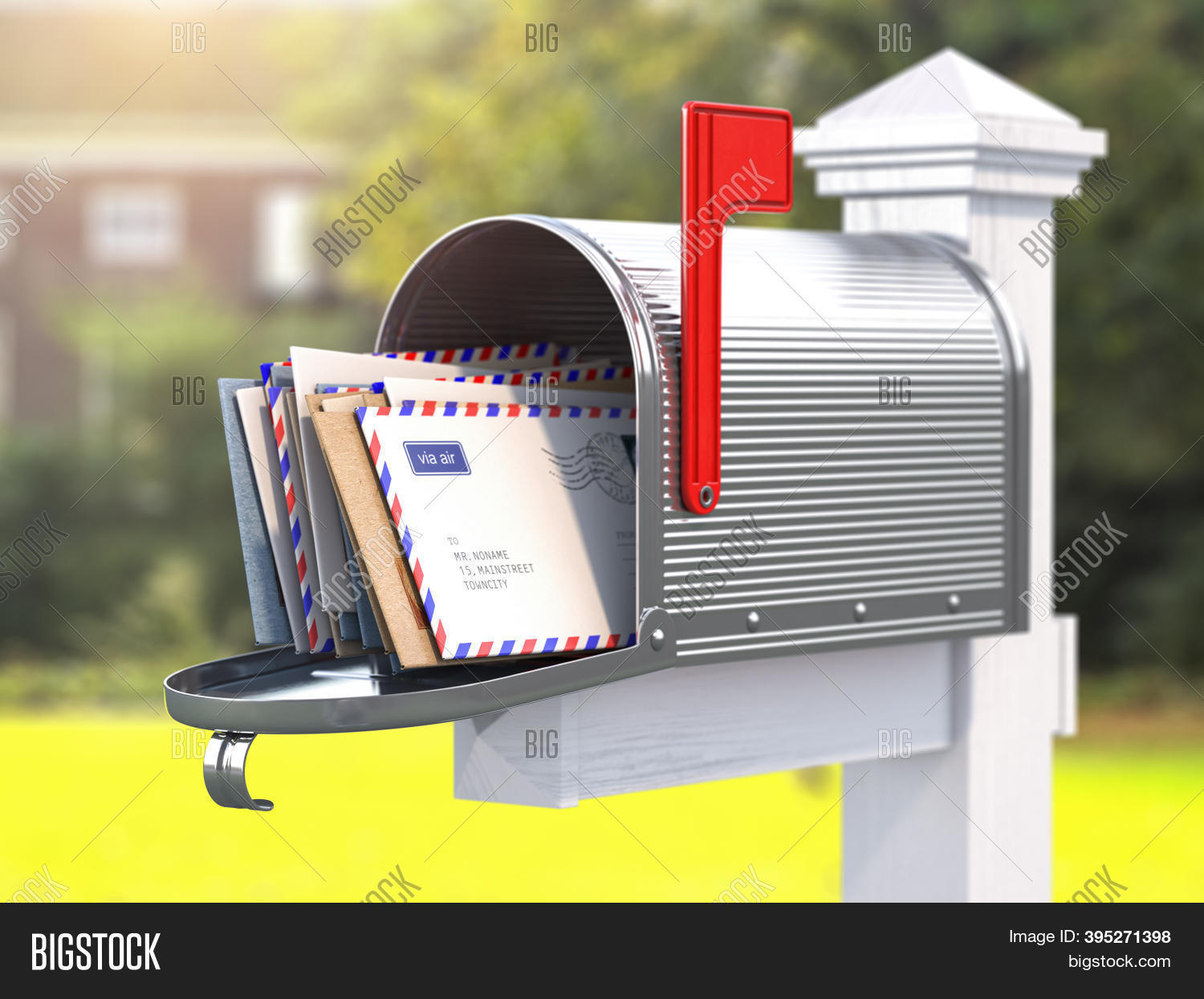 Open Mailbox Letters Image & Photo (Free Trial) Bigstock