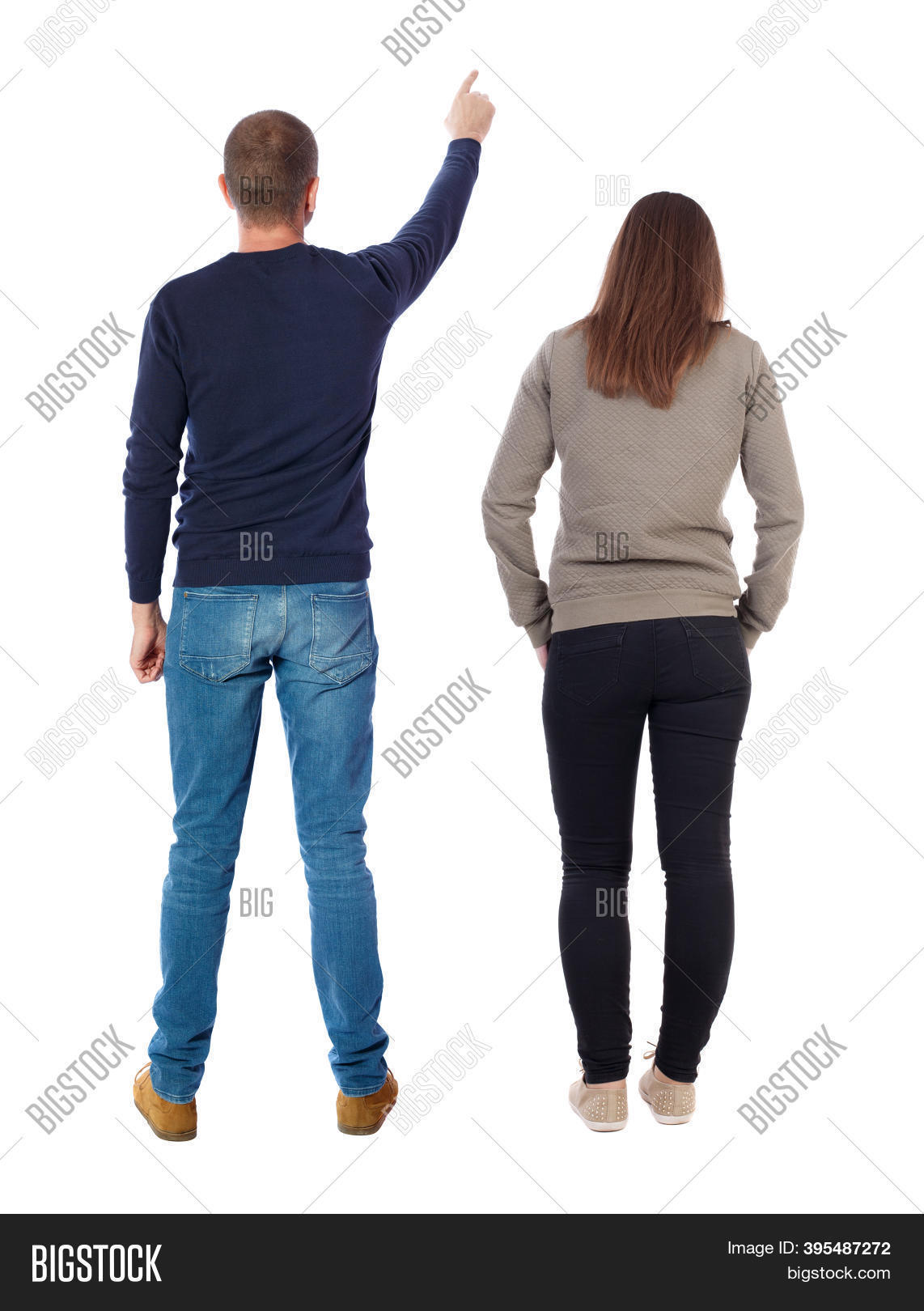 Back View Couple Image & Photo (Free Trial) | Bigstock