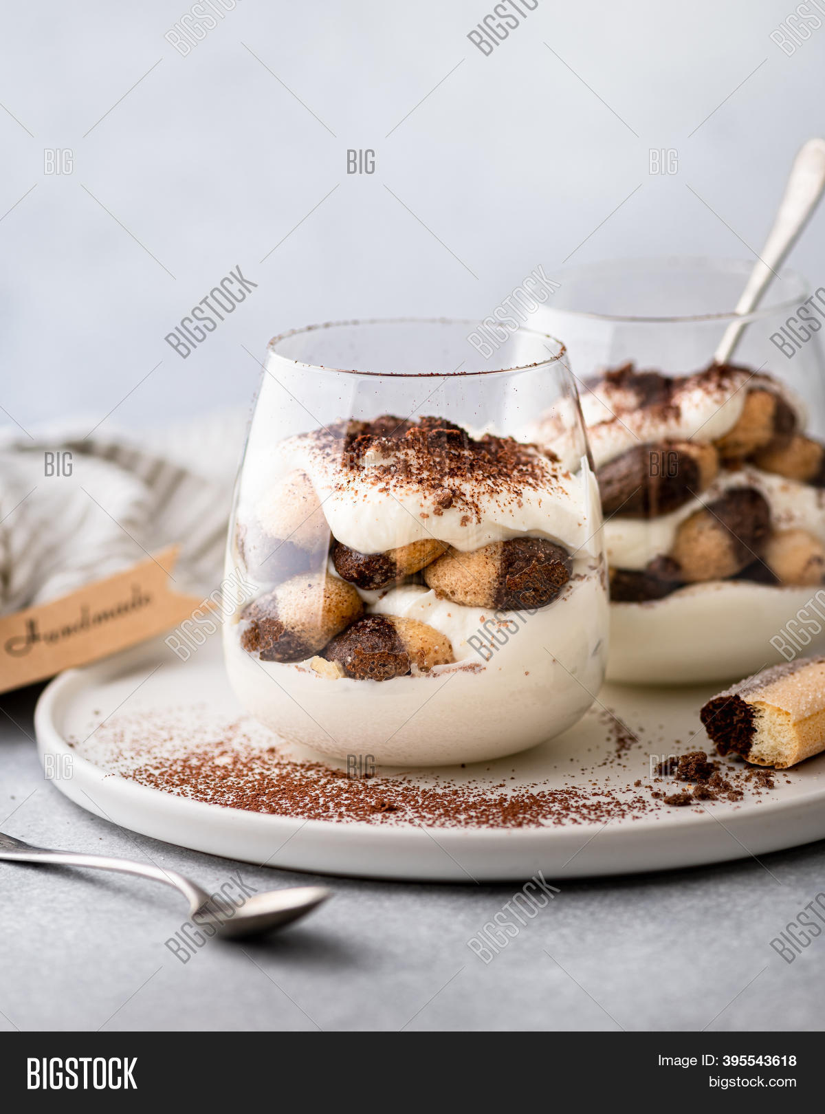 Tiramisu Dessert Glass Image & Photo (Free Trial) | Bigstock