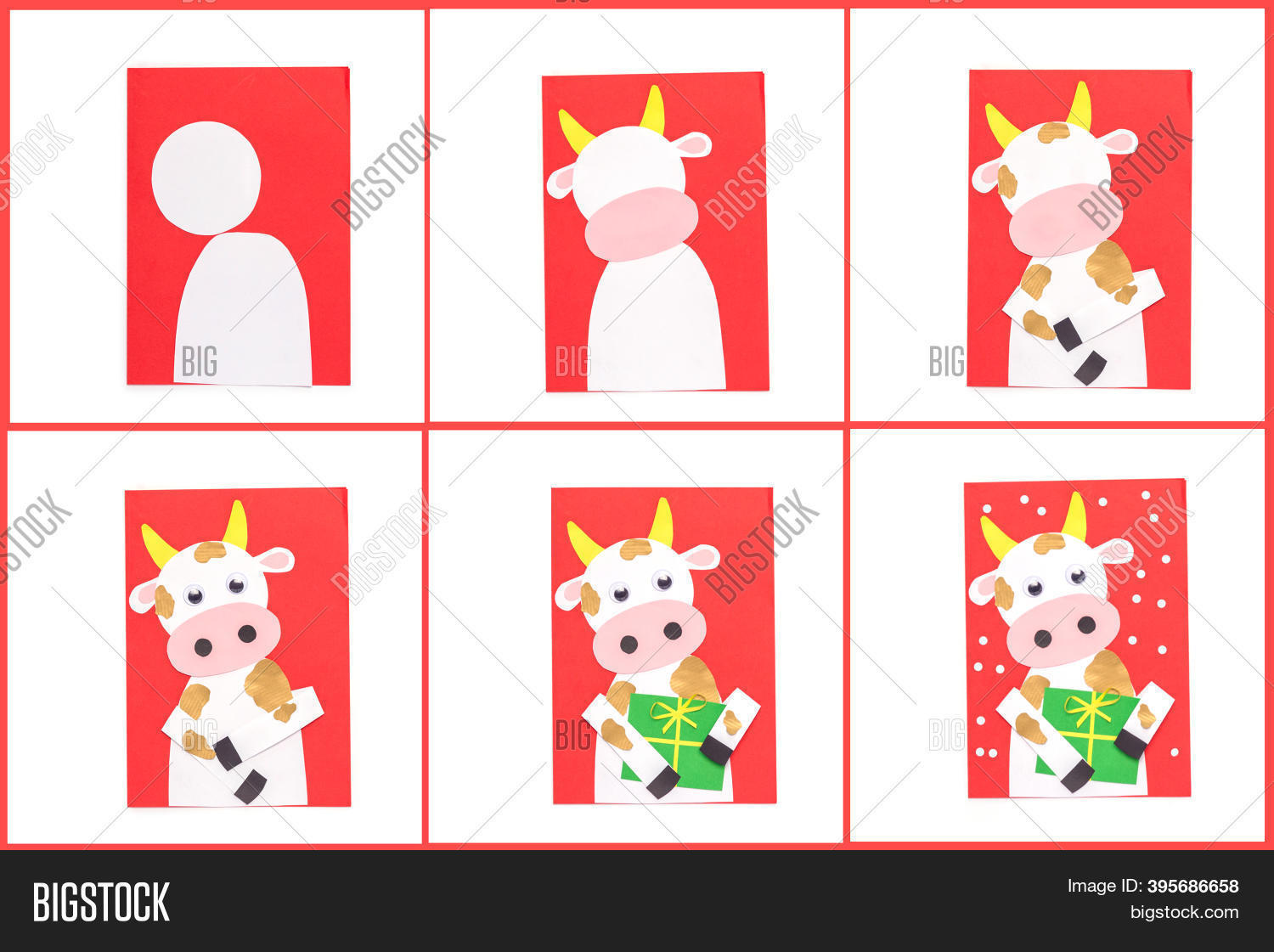 How Make Cow, Step By Image & Photo (Free Trial) Bigstock