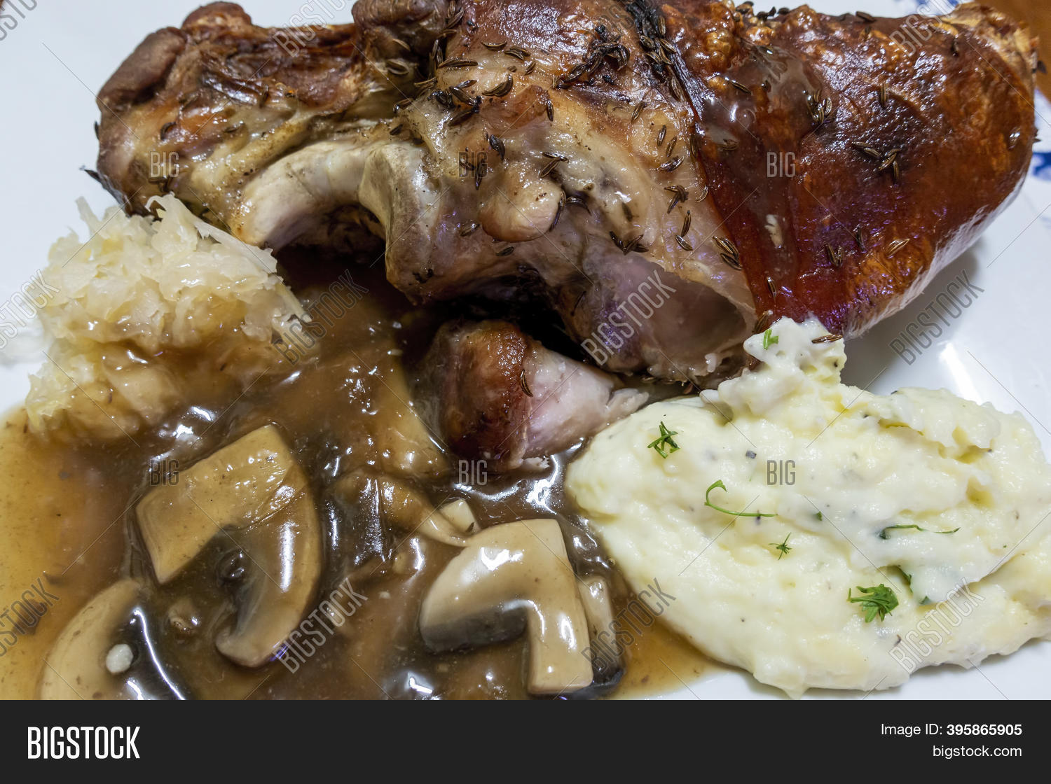 Roasted Pork Hock Some Image & Photo (Free Trial) Bigstock