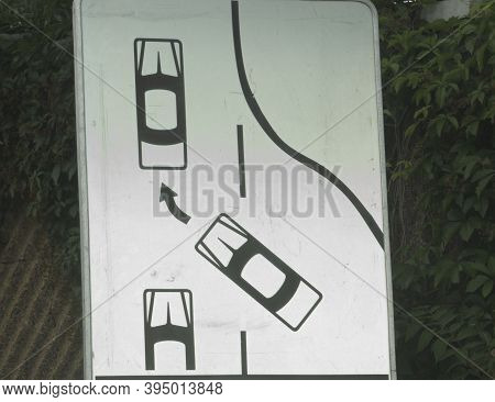 Freeway Or Highway Traffic Jam