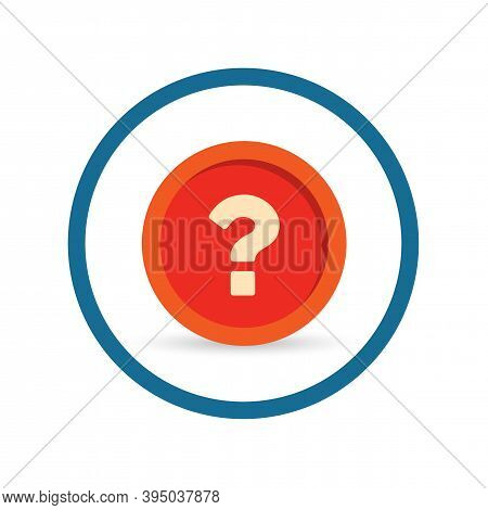Frequently Asked Questions About Energy Efficiency. Vector Icon.