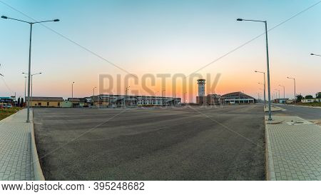 Gautam Buddha Airport In Bhairahawa, Nepal. The International Terminal Is Expected To Operate From M