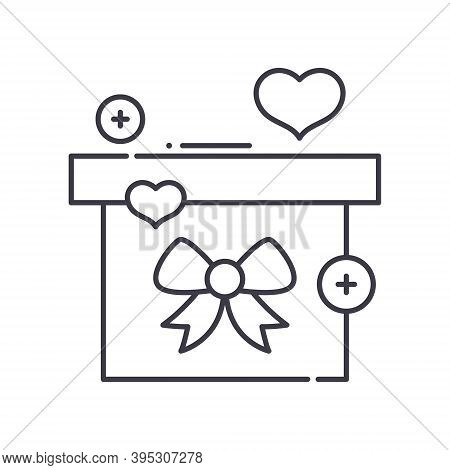 Largesse Icon, Linear Isolated Illustration, Thin Line Vector, Web Design Sign, Outline Concept Symb