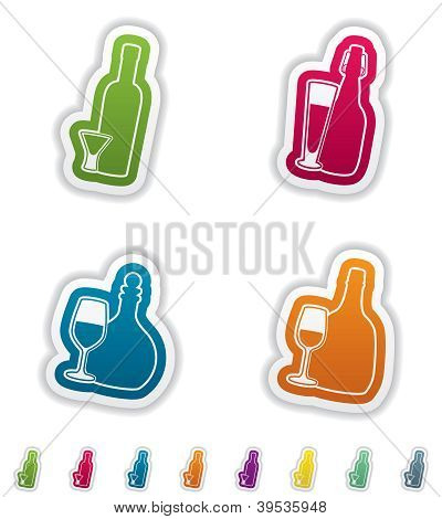 Vasos de alcohol