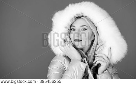 Seducing You. Happy Winter Holidays. Xmas Coming. Beauty In Winter Clothing. Cold Season Shopping. G
