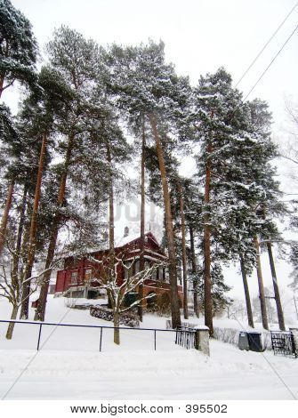 Talviloma hytti