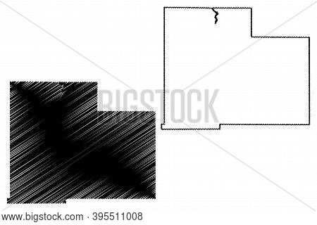 Olmsted County, Minnesota (u.s. County, United States Of America, Usa, U.s., Us) Map Vector Illustra