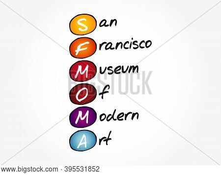 Sfmoma - San Francisco Museum Of Modern Art Acronym, Concept Background
