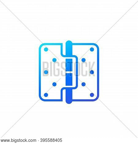 Door Hinge Icon, Vector Design, Eps 10 File, Easy To Edit