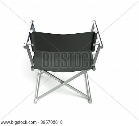 Cinema Industry Concept. Directors Chair 3d Render