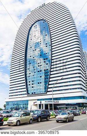 Batumi, Georgia. July 17, 2020. Complex Cortyard By Merriot