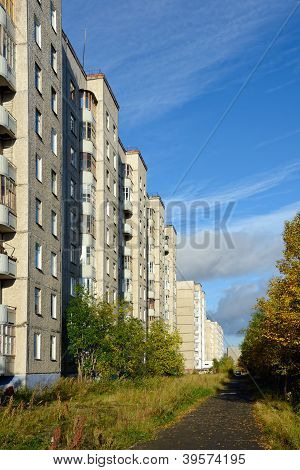 Cidade de outono.