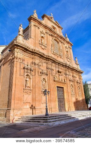 สถานที่ศักดิ์สิทธิ์ Crucifix Galatone Puglia อิตาลี