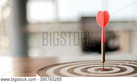 Dart Is An Opportunity And Dartboard Is The Target And Goal.