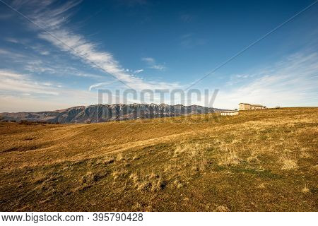 Lessinia Plateau (altopiano Della Lessinia) And The Mountain Range Of Monte Baldo, Regional Natural 
