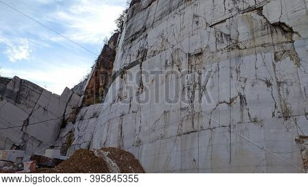 marble quarries in Botticino in northern Italy