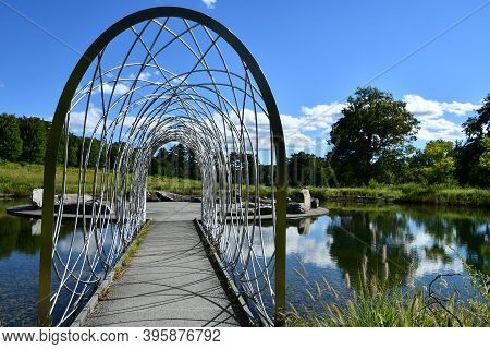 Annandale-on-hudson, Ny - Aug 30: The Parliament Of Reality, Created By Icelandic Artist, Olafur Eli