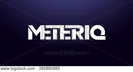 Abstract Minimal Modern Alphabet Fonts. Typography Minimalist Urban Digital Fashion Future Creative 